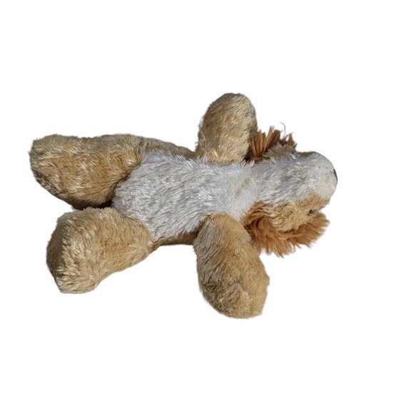 Aurora Mini Flopsie Plush Lion Toy 10 Inches Soft & Cuddly Beige & Brown - Picture 7 of 8